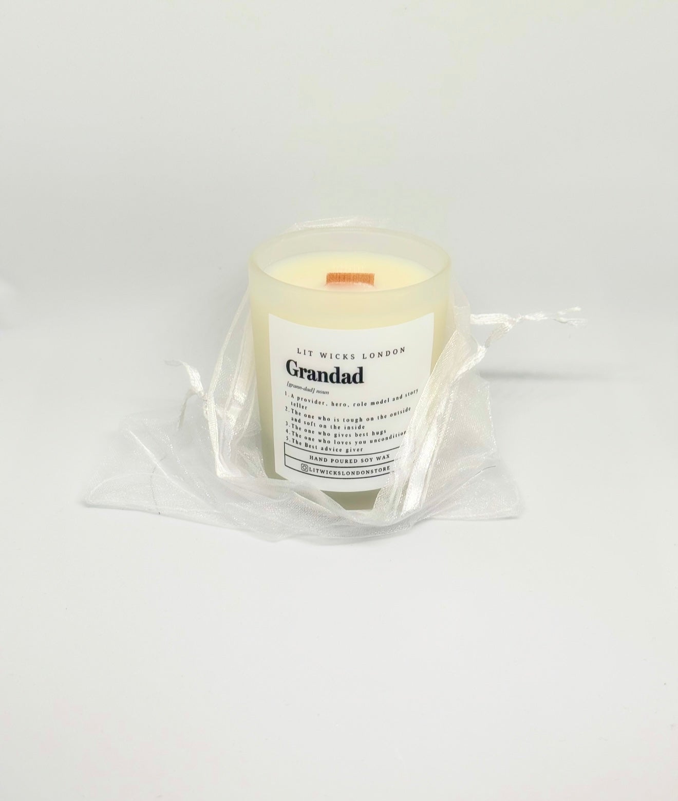 Sister / Auntie/ Grandma / Brother Uncle / Grandad Candle
