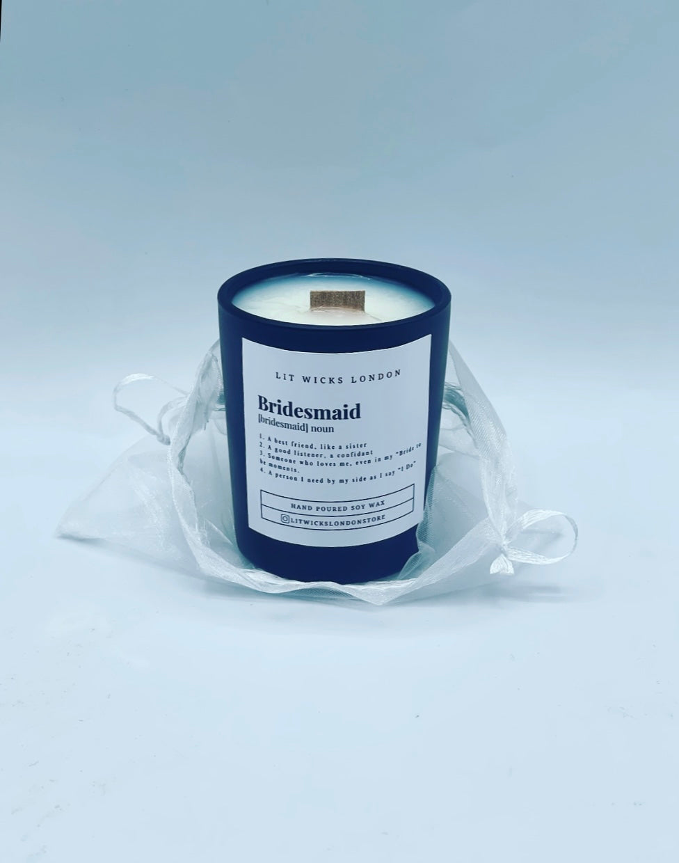 Bridesmaid | Maid Of Honor Candle