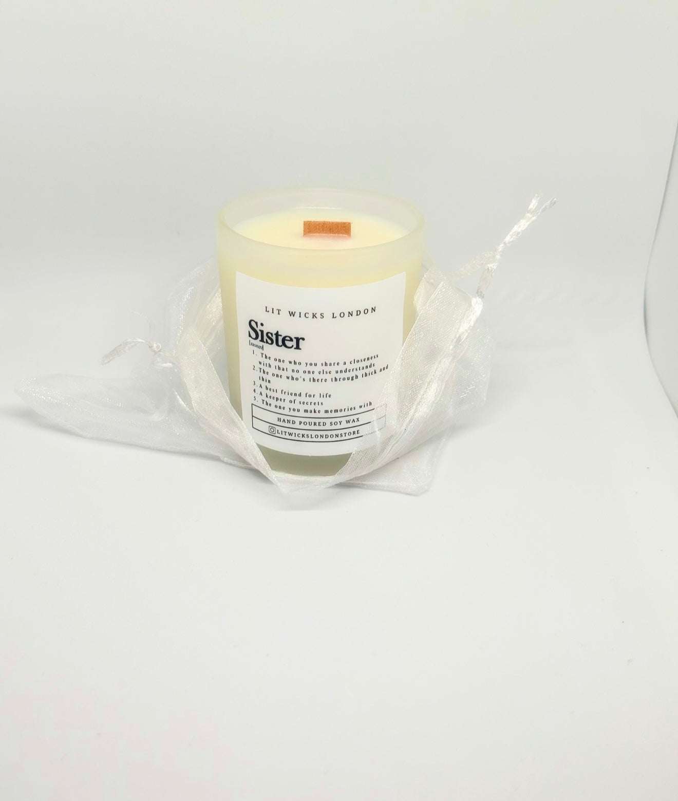 Sister / Auntie/ Grandma / Brother Uncle / Grandad Candle