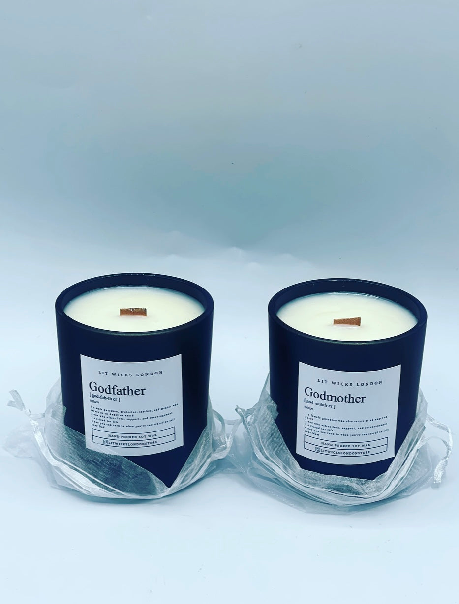 Godmother | Godfather | Godparent Candle