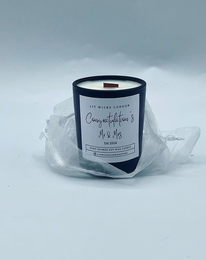 Mr & Mrs Candle Gift