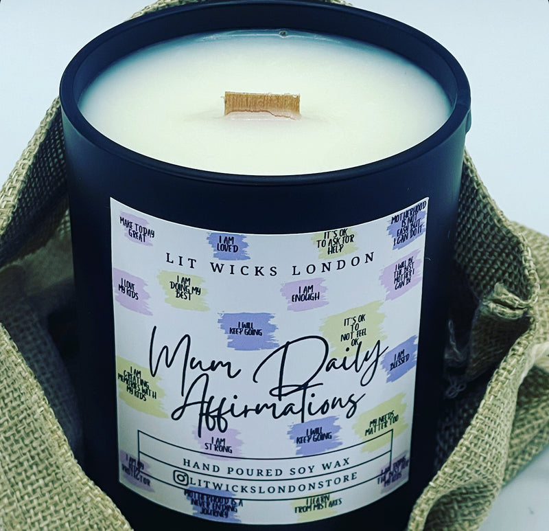 Mum Daily Affirmation Candle