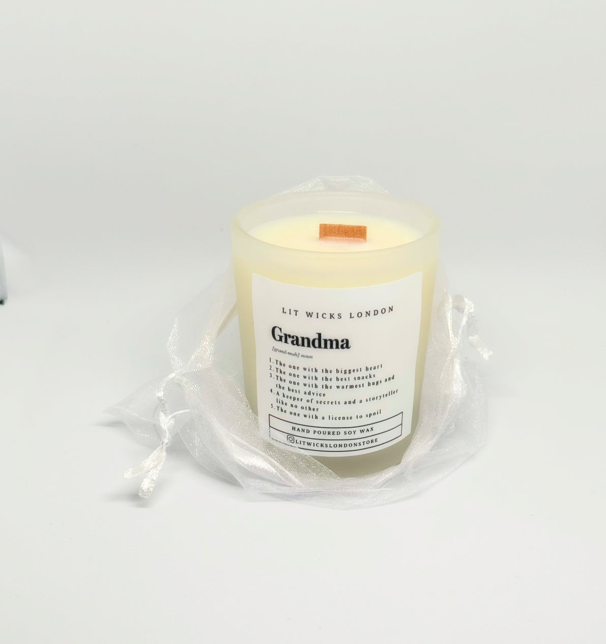 Sister / Auntie/ Grandma / Brother Uncle / Grandad Candle