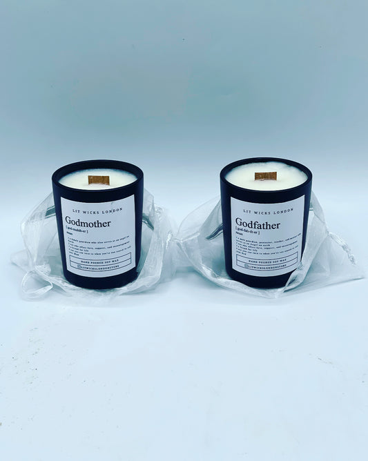 Godmother | Godfather | Godparent Candle