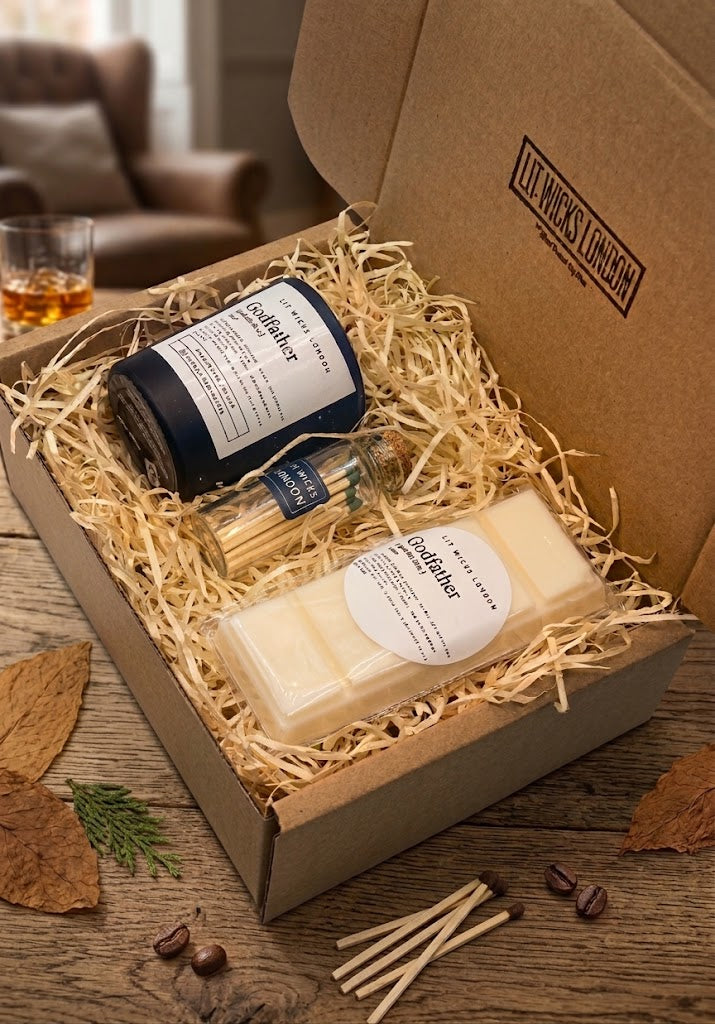 Godmother | Godfather | Godparent Candle & Wax Melt Gift Set