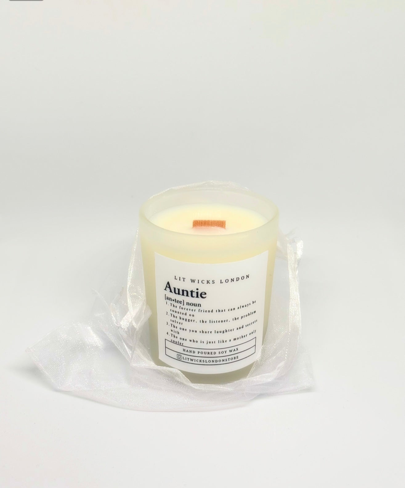 Sister / Auntie/ Grandma / Brother Uncle / Grandad Candle