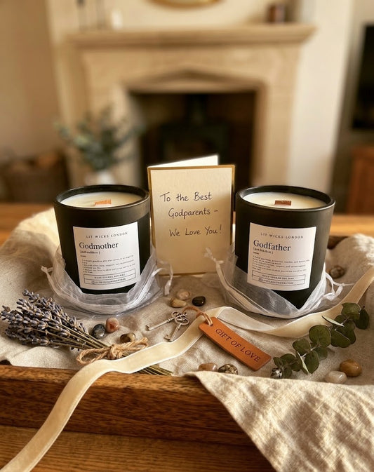Godmother | Godfather | Godparent Candle