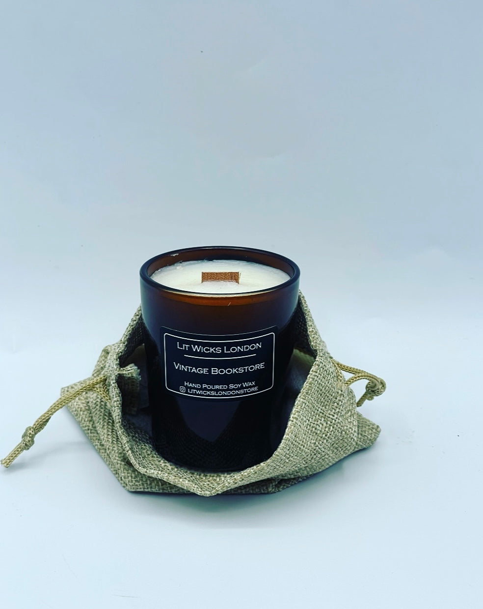 Vintage Bookstore Candle