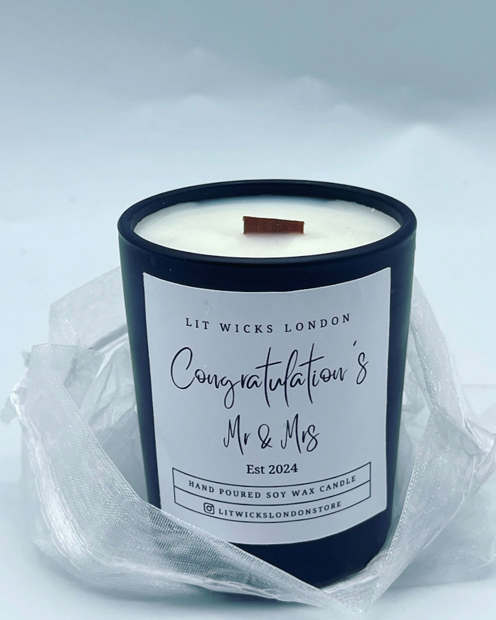 Mr & Mrs Candle Gift