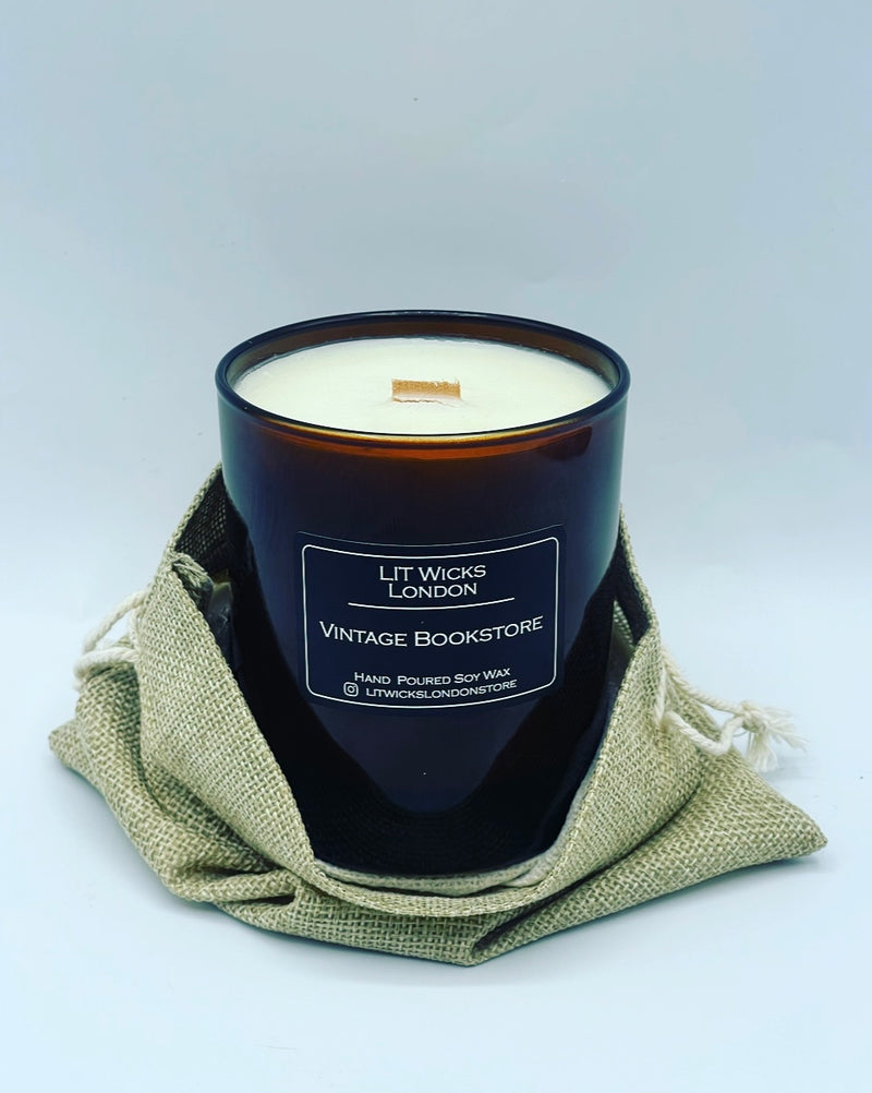 Vintage Bookstore Candle