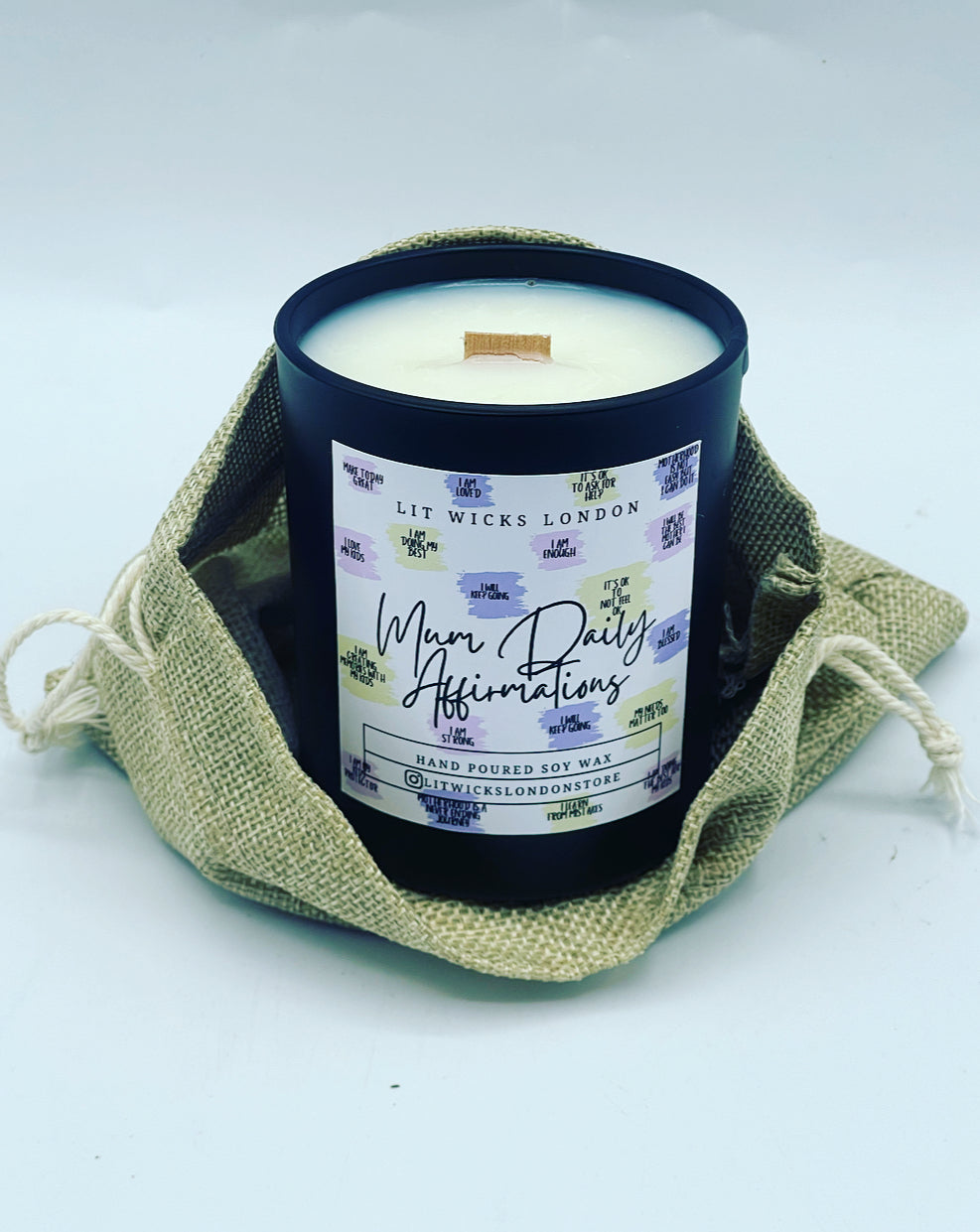 Mum Daily Affirmation Candle