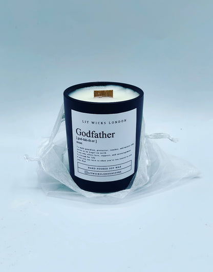 Godmother | Godfather | Godparent Candle