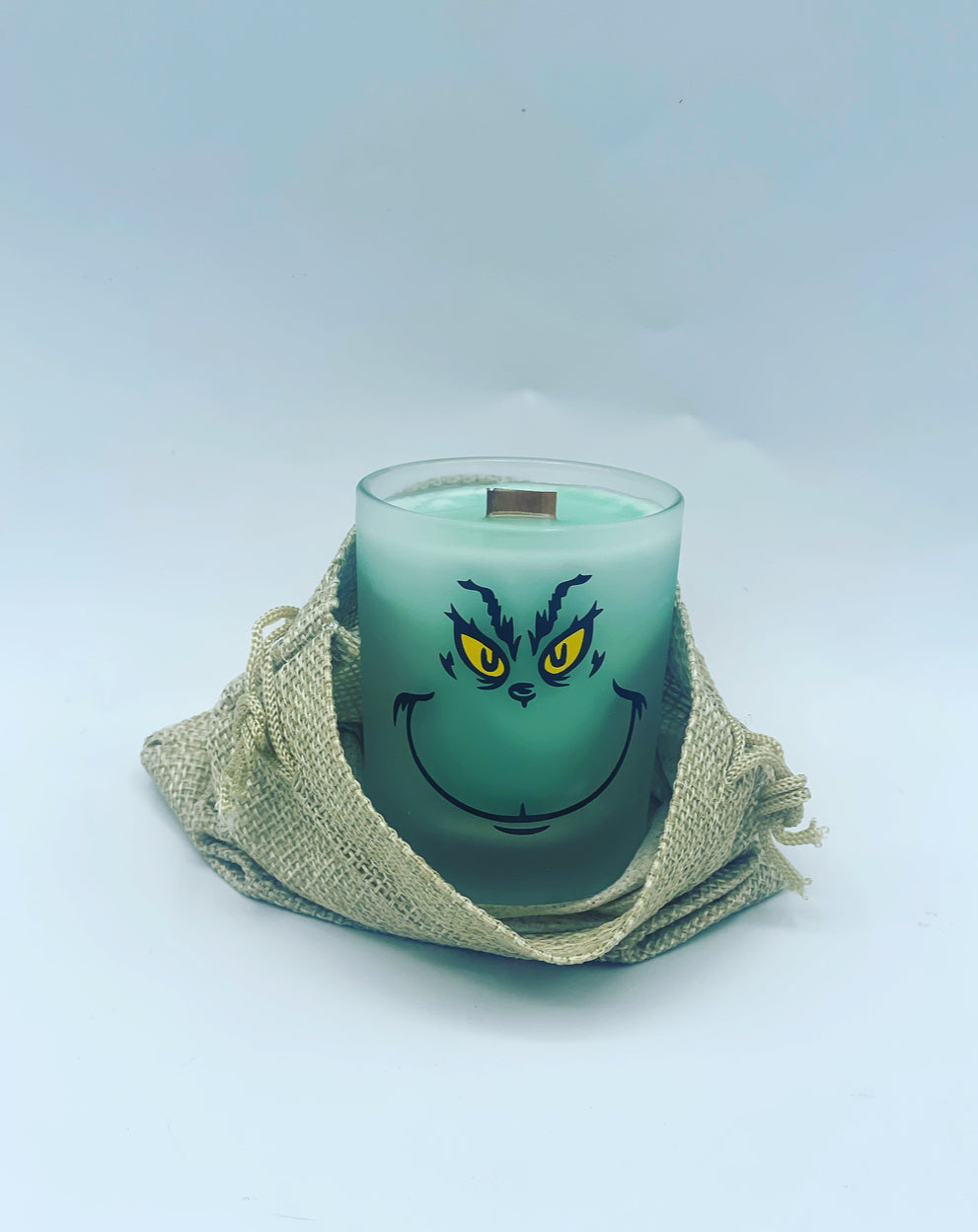 Grinch Candle