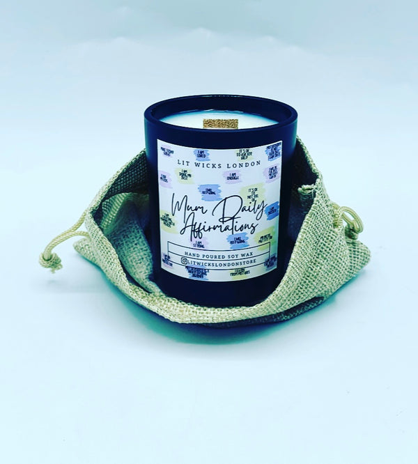 Mum Daily Affirmation Candle