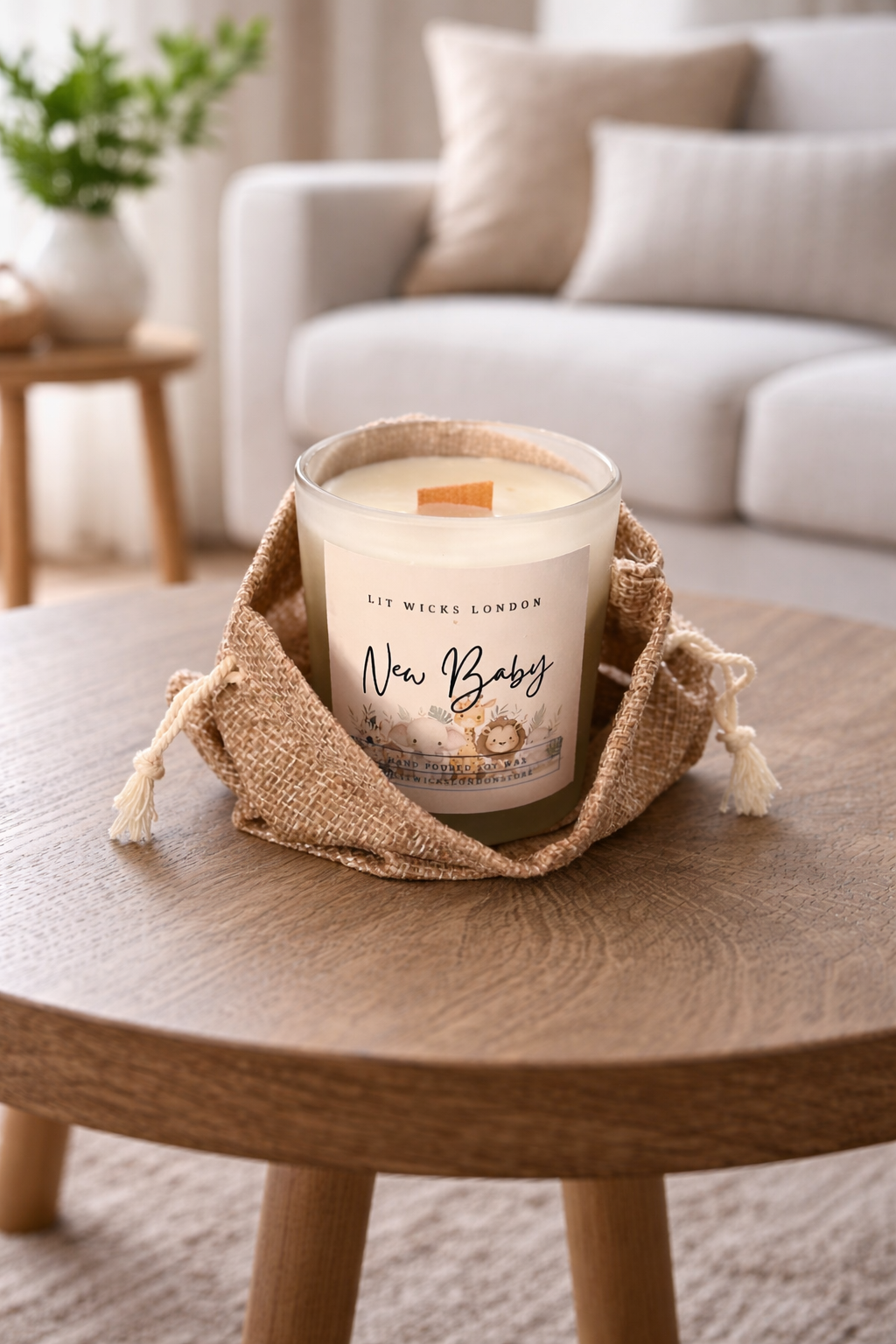 Welcome To The World / New Baby Candle