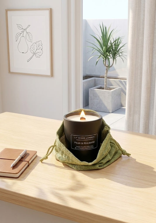 Pear & Rhubarb Candle