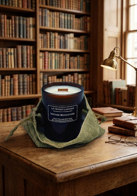 Vintage Bookstore Candle