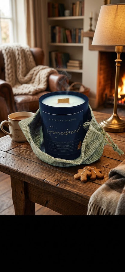 Gingerbread Candle