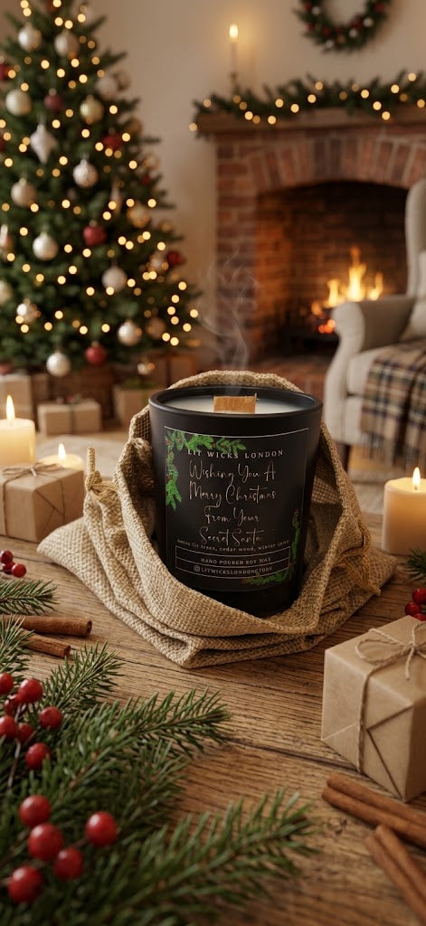 Secret Santa Candle