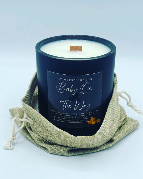 Baby On The Way Candle