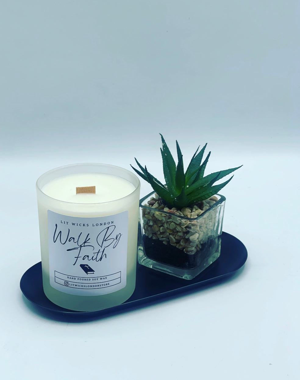 Walk By Faith Candle