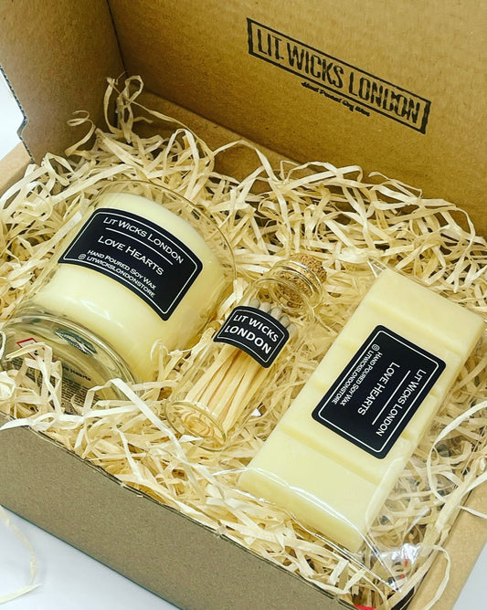 Candle | Wax Melt | Matches | Gift Set