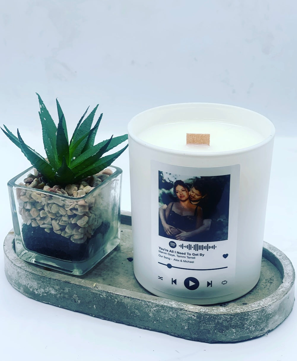 Personalised Photo Candle