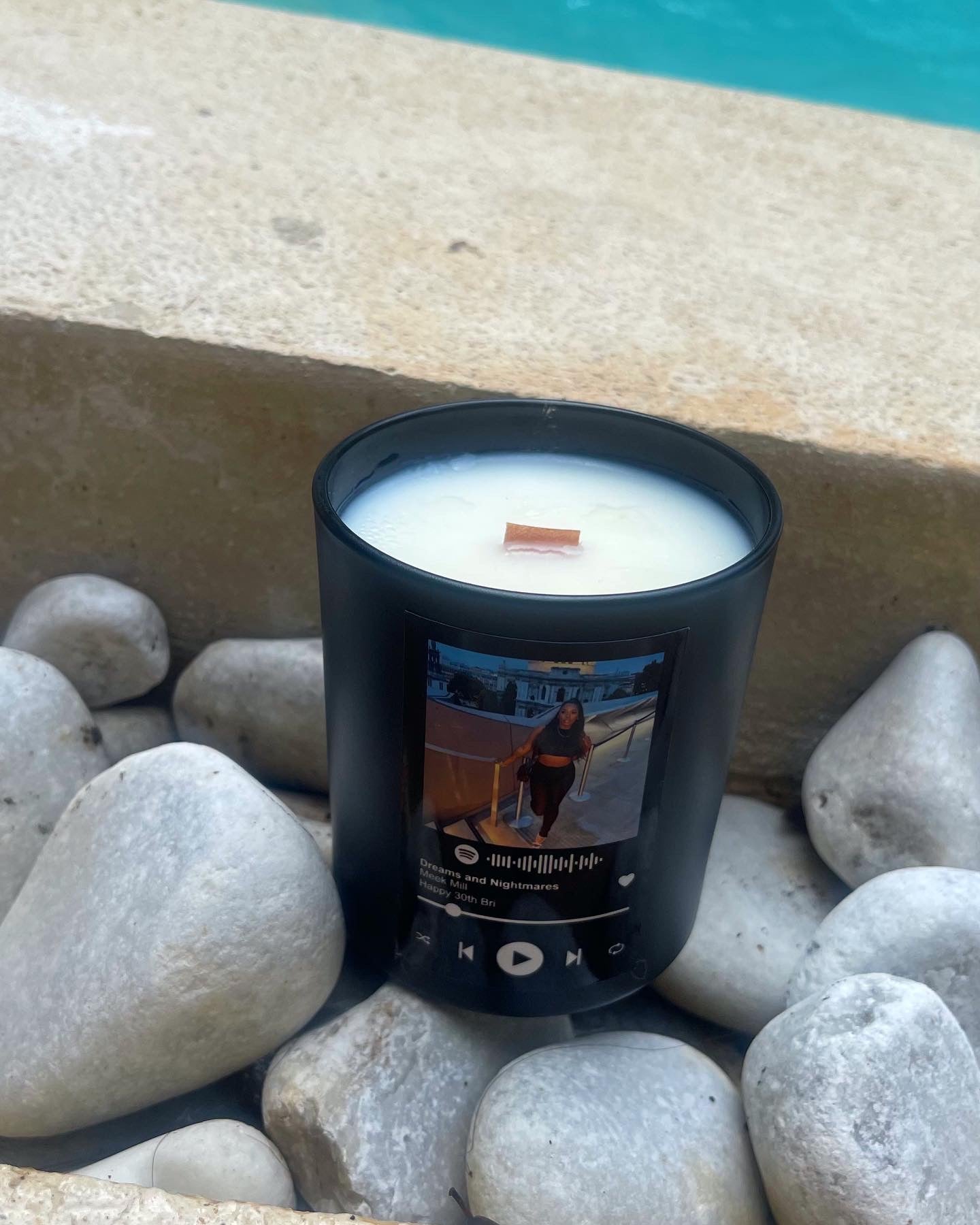 Personalised Photo Candle